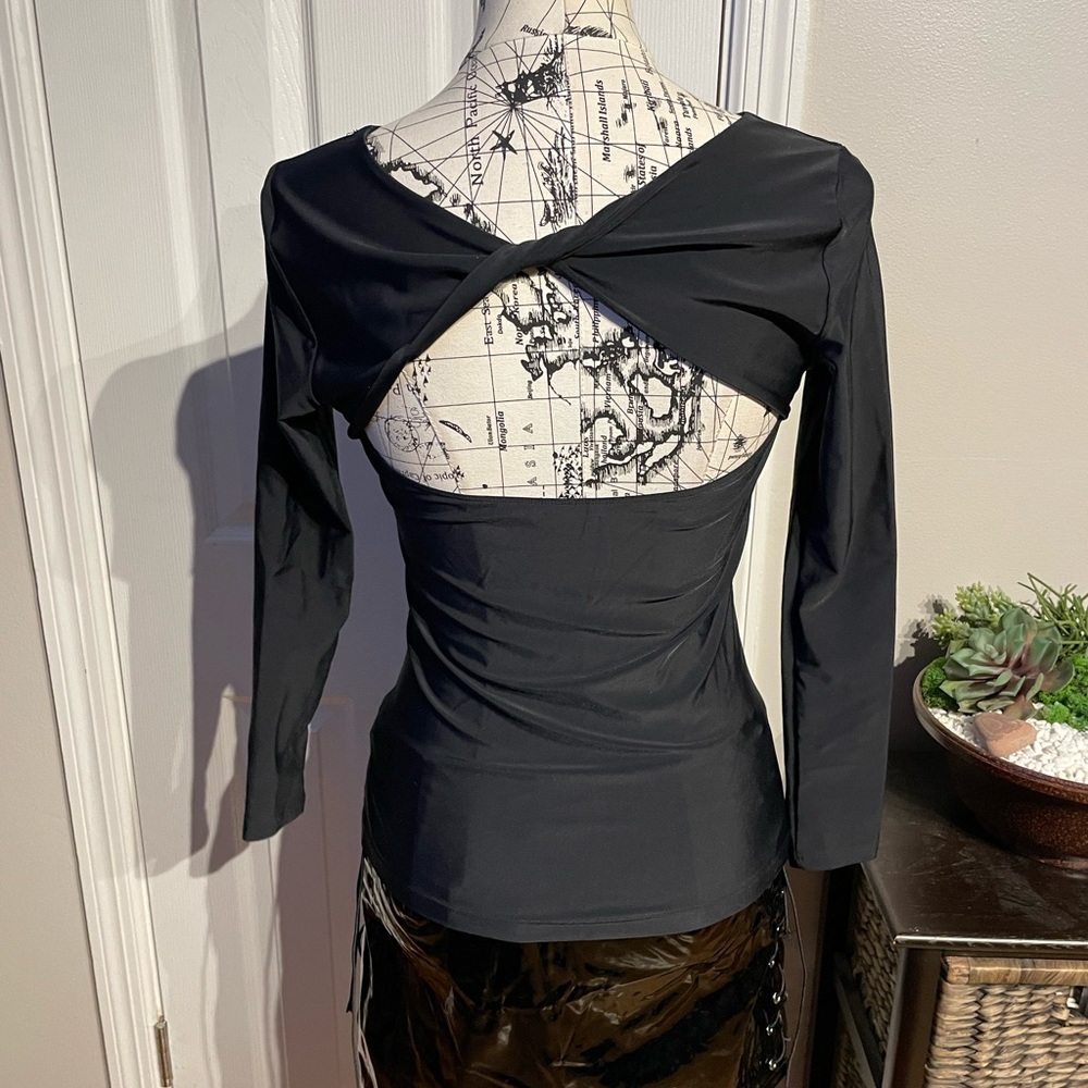 Old Navy Cutout Keyhole Vintage practice ballet active sport athletic top XS